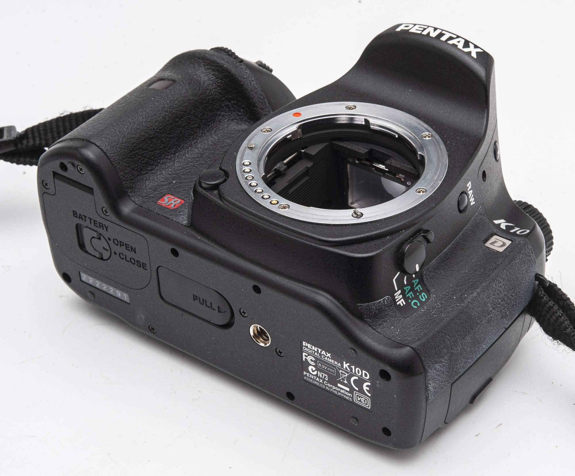 Pentax K10d 10 2mp Digital Slr Camera With Shake Reduction