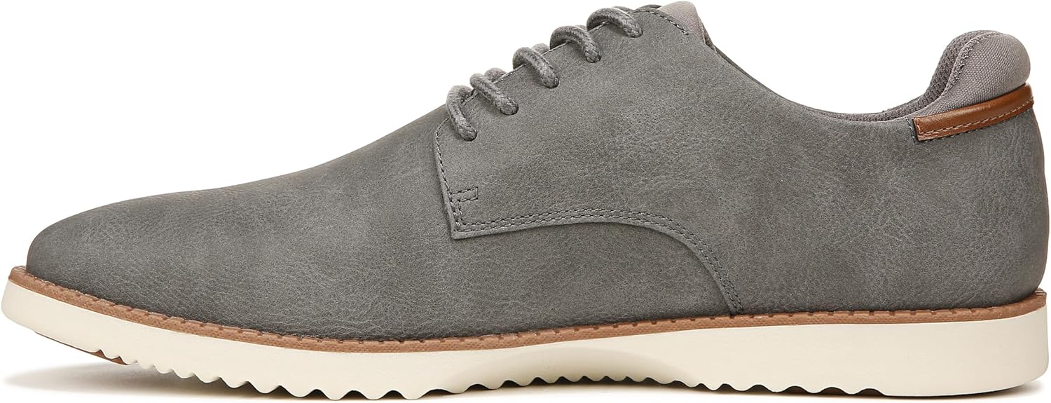 Dr. Scholl's Shoes Men's Sync Plain Toe Dress Casual Oxford, Dark Grey Smooth, 13 Wide - Image 9