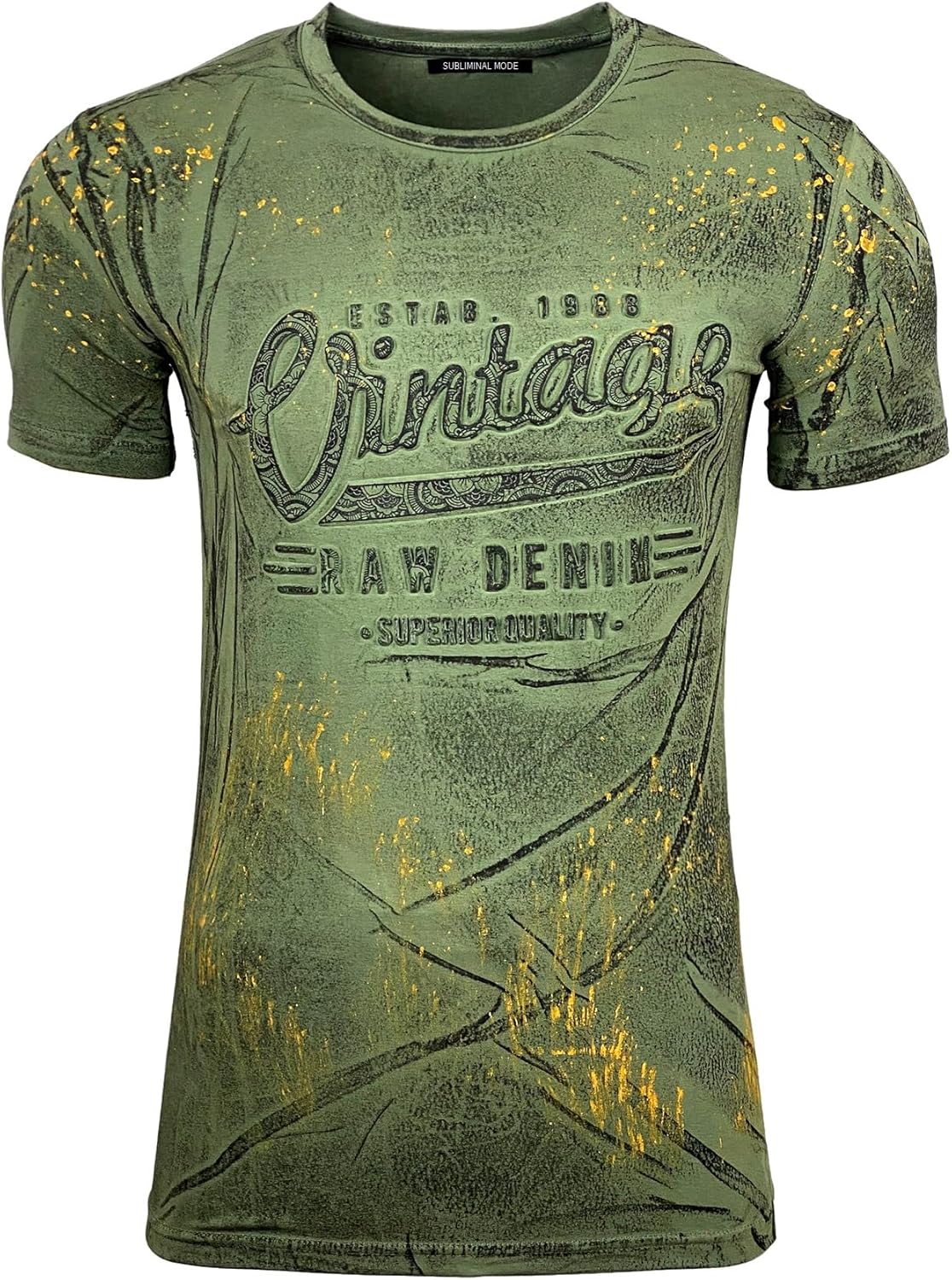 T shirt wijde hals heren » Groten maten | Happy Size