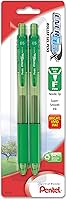 Vista 2 de Pentel EnerGel-X - Lapicera de gel líquido retráctil, punta de 0,7 mm de metal, trazo medio, 3 unidades, Rojo