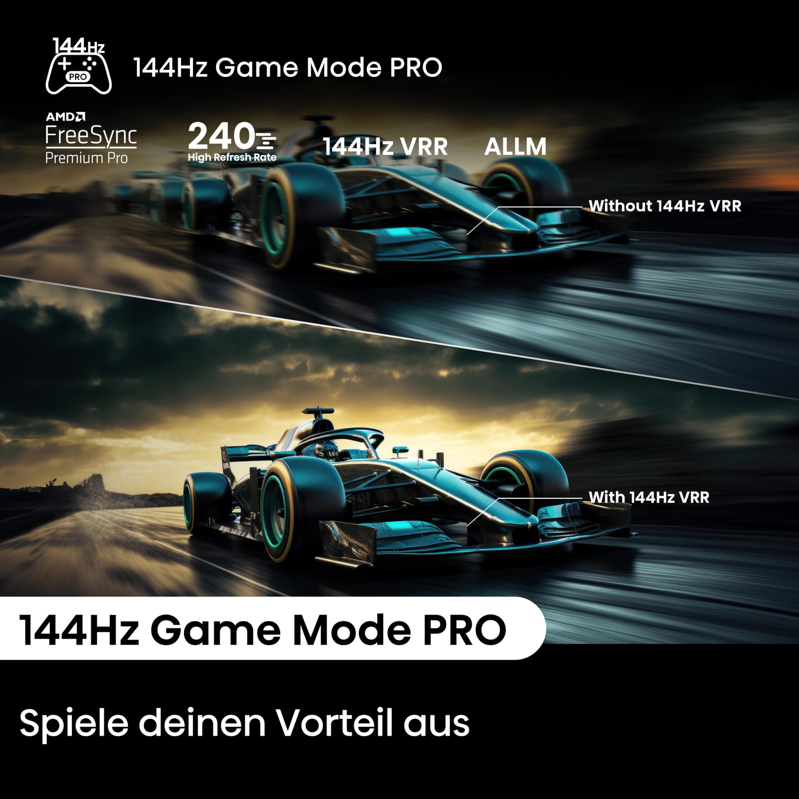 Hisense 85U7NQ 215cm (85 Zoll) Fernseher, 4K Mini LED ULED HDR Smart TV, Quantum Dot, 120Hz/ 144Hz VRR, HDMI 2.1, Game Mode Pro, Dolby Vision IQ & Atmos, Bluetooth, Alexa Built-in, Anthrazit, [2024]