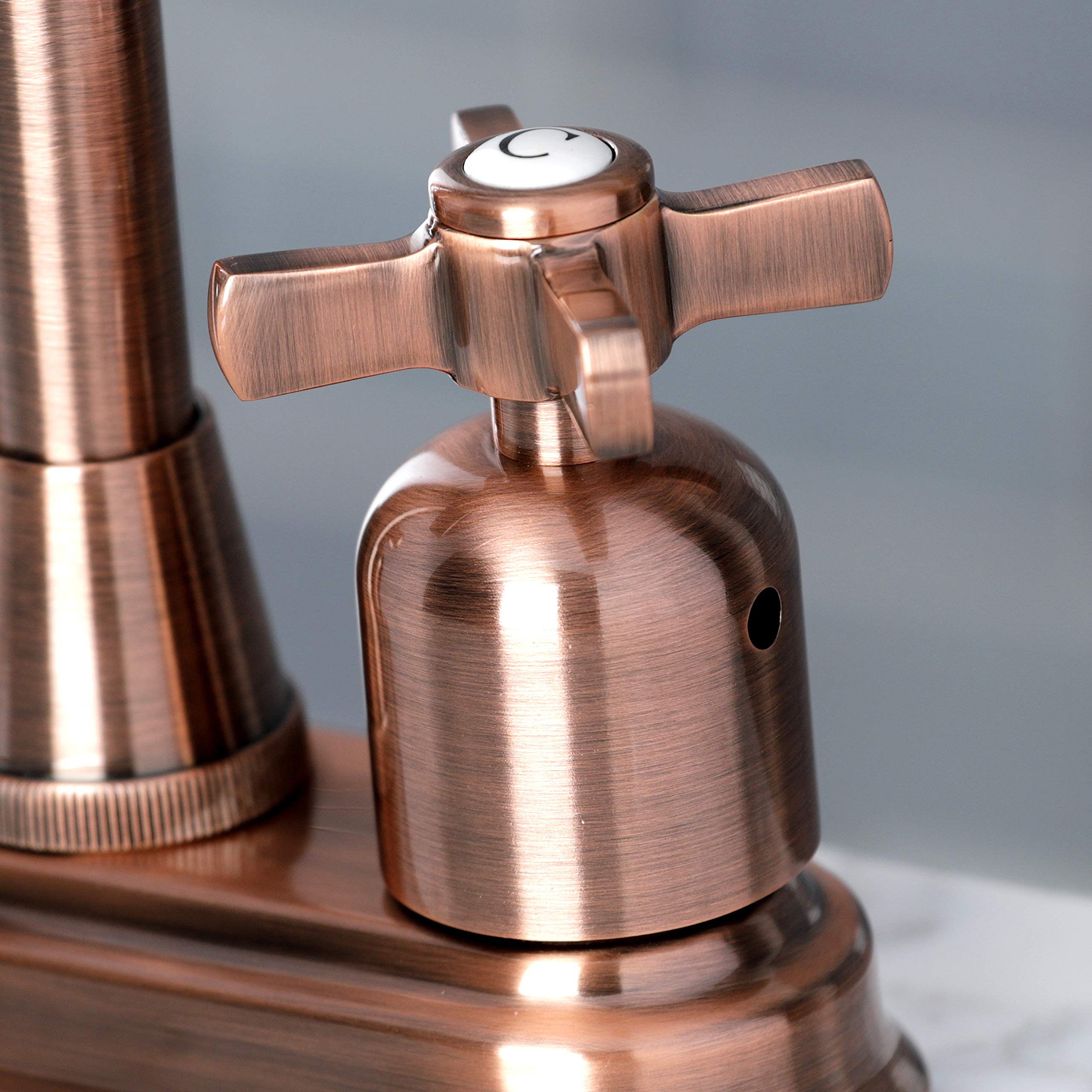Kingston Brass KB849ZXAC Millennium Bar Rubinetto in rame anticato