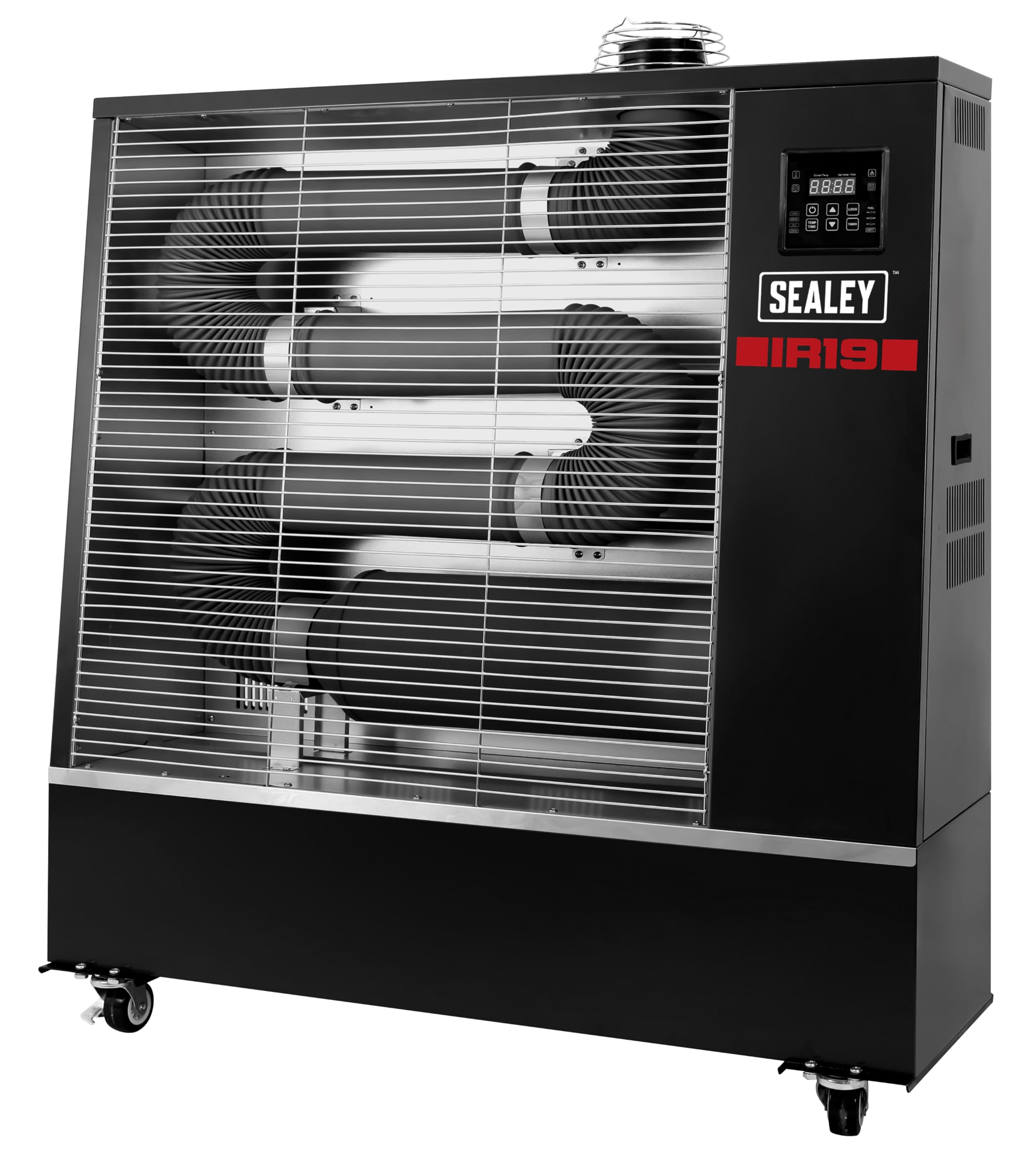 Sealey IR19 Infrared Diesel Heater 19KW Industrial Wheeled Space Warme