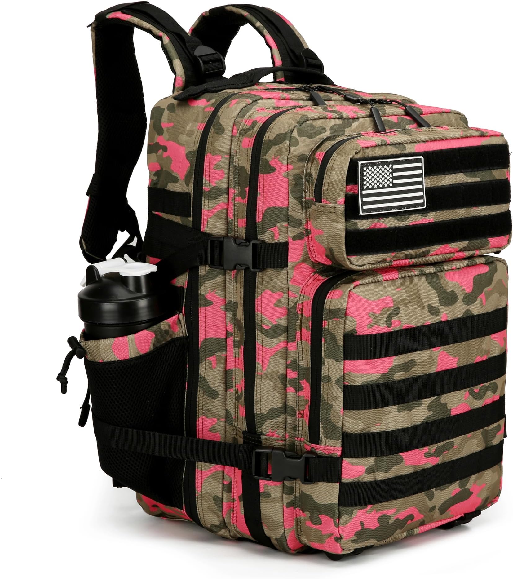 45L Tactical Assault Backpack 3 day assault pack with Molle Waterproof backpack Rucksack for Tactical Backpacks