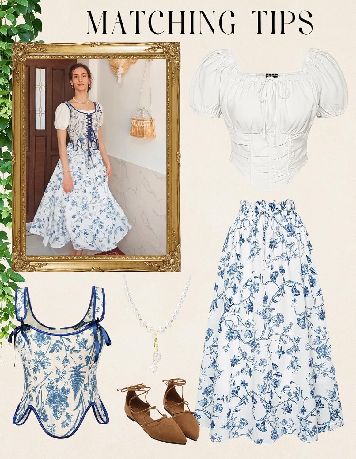 Scarlet Darkness Renaissance Skirt Maxi Long Skirts for Women High Waist A Line Skirt - Image 4