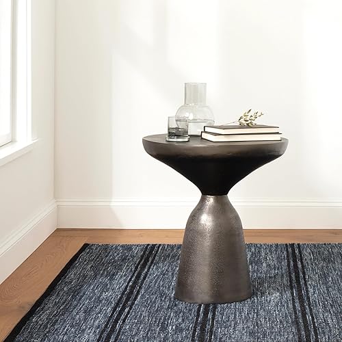 Miniatura 9 de Dash and Albert - Alfombra de lana Malta, 2.5 x 8 pies, color azul, alfombra decorativa de lana tejida a mano con encanto costero, duradera, ligera,