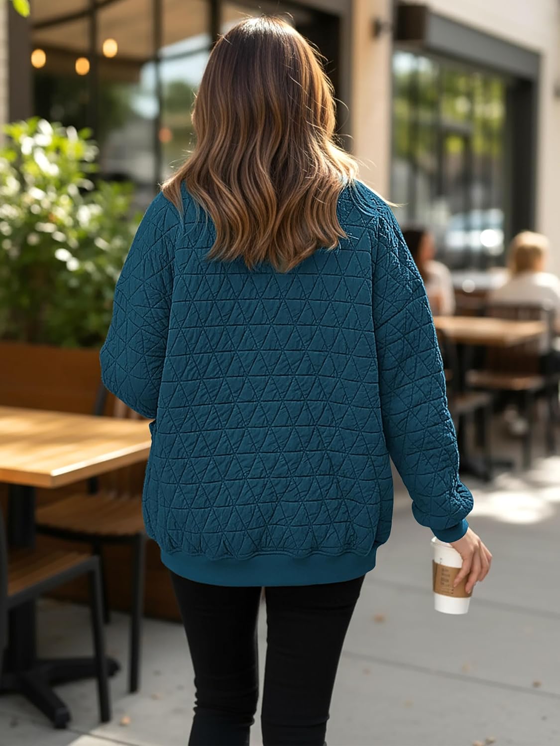 Oversized Jackets for Women 2026 Fall Clothes Casual Jacket Cardigan Outfits Tops - Image 3