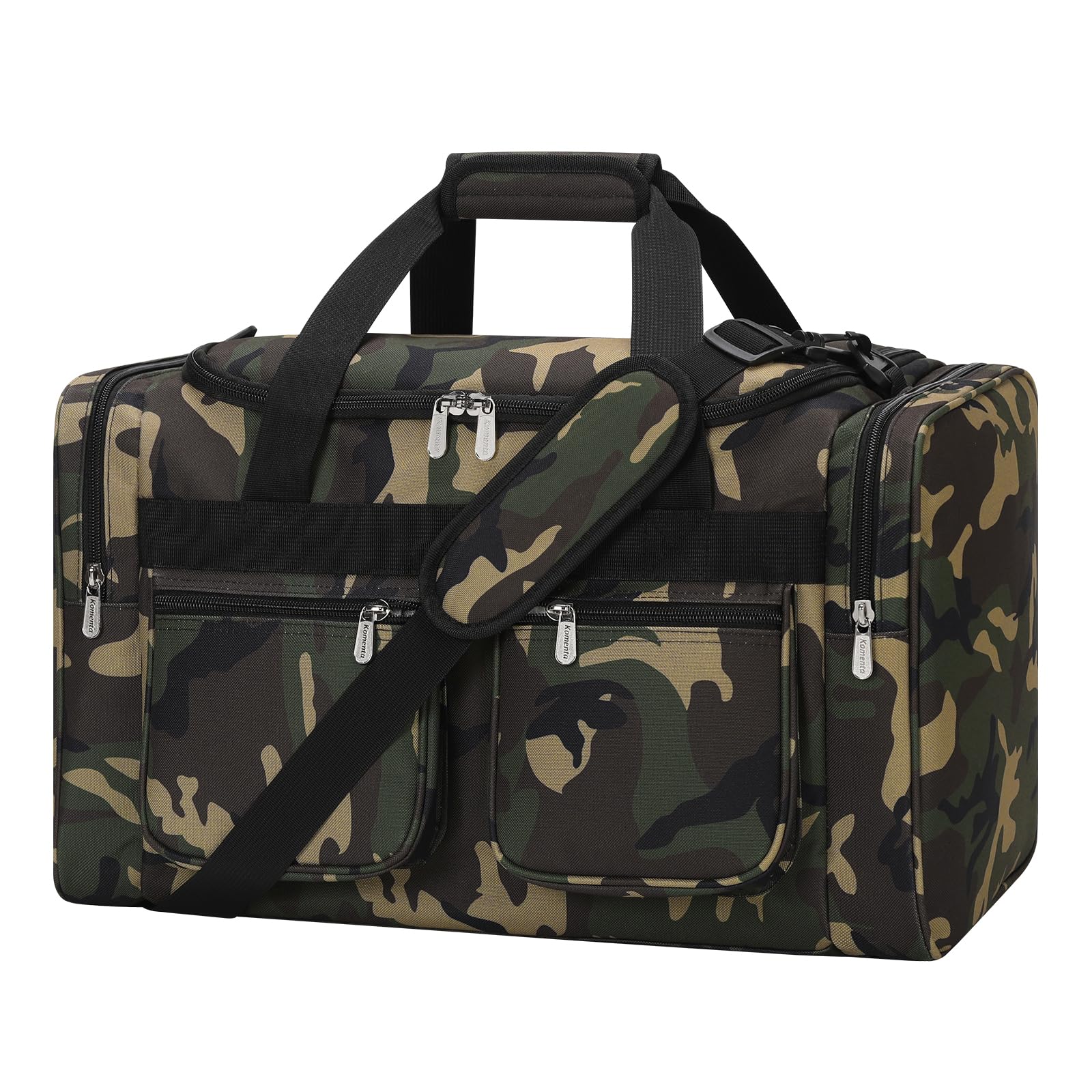 ZZY 40L Travel Duffle Holdall Bags for Men - 20 inch Duffel Bag Weekend Overnight Gym Sport (Camouflage)