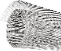 304 Stainless Steel Wire Mesh Roll 2.5 Metre x 300mm, Rodent mesh/Metal Mesh/Window Screen Mesh, Prevent Mouse Mice Snakes Hornets Rodents Entering,Easy to Cut and Install