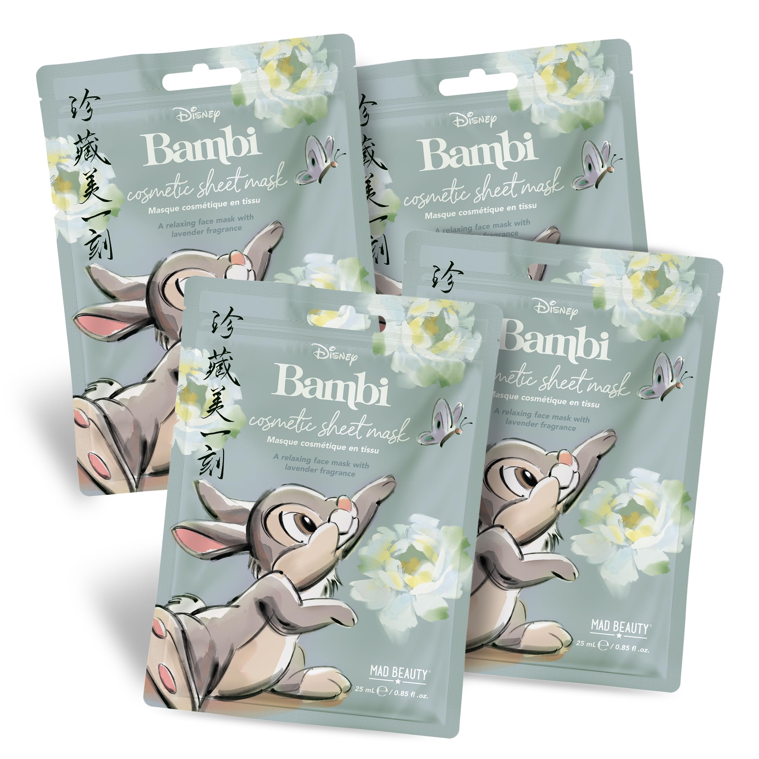 Amazon.com : MAD Beauty Disney Bambi Thumper Cosmetic Sheet Face