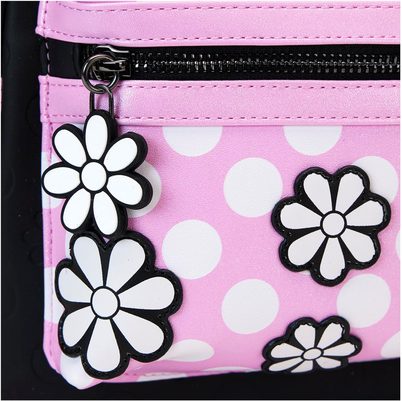 Loungefly Disney Minnie Floral Rock The Dots Mini Backpack