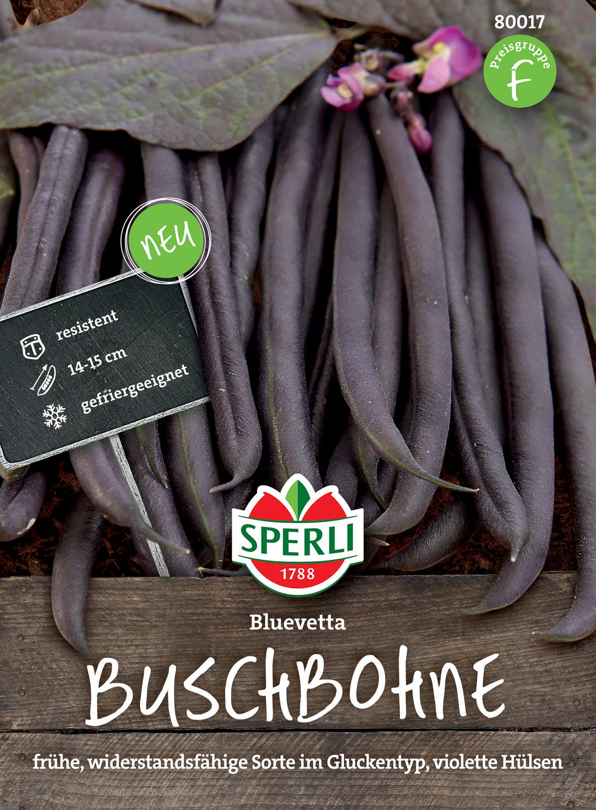 Sperli Buschbohnensamen Bluevetta 80017 – Buschbohnen Samen