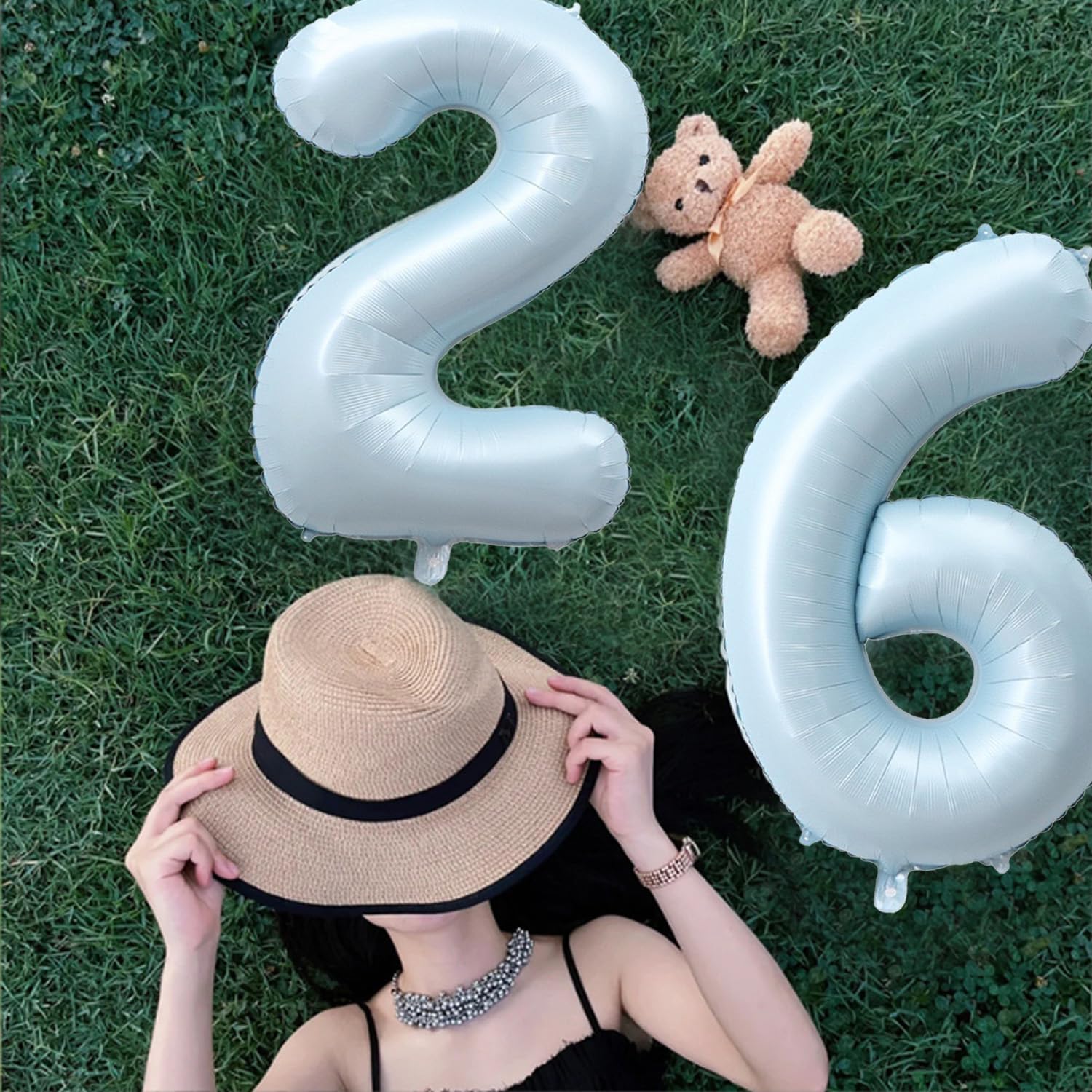 Gold Foil Number Balloons Self Inflating Air Birthday Age Party 0-9 Décor EBay - Foto 5