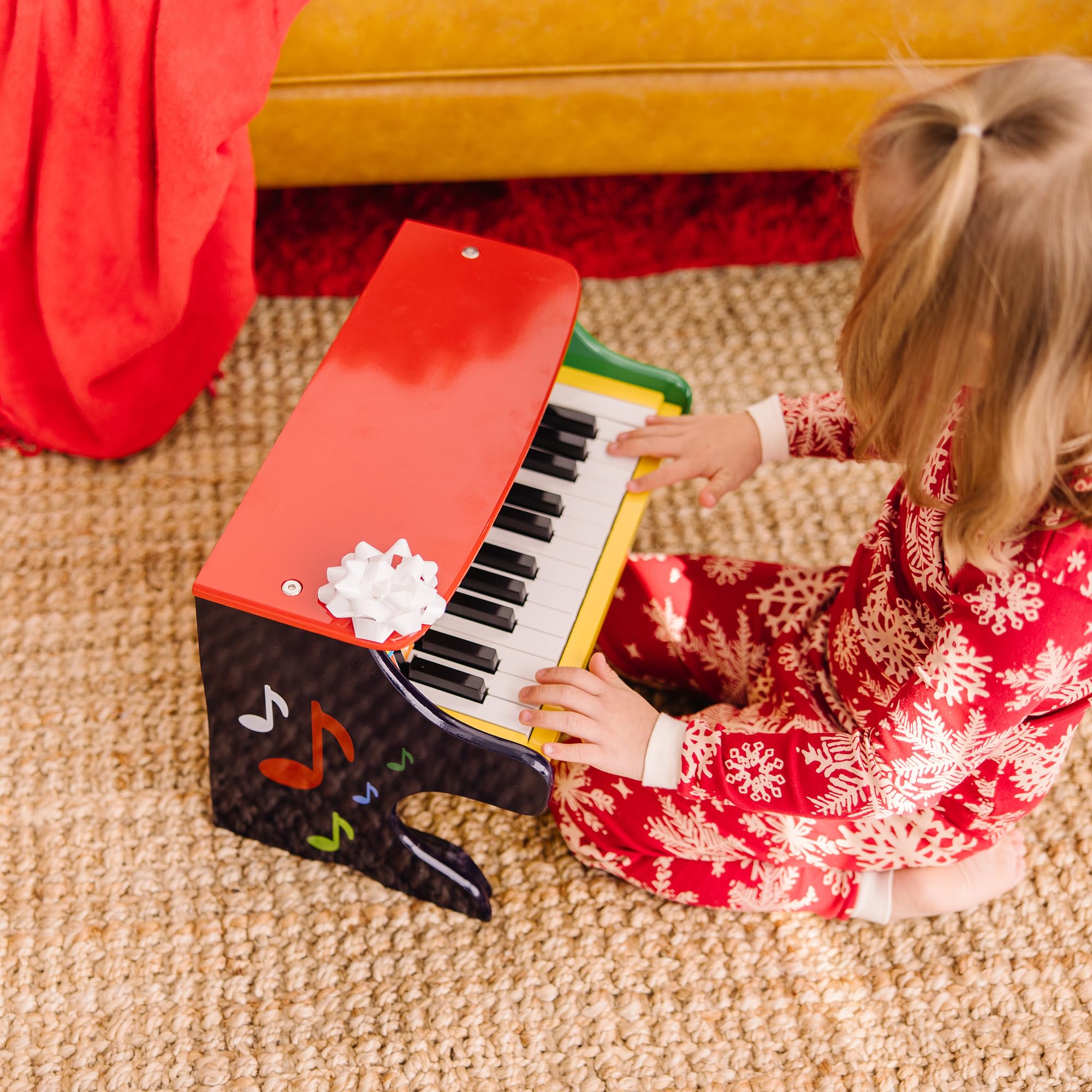 Melissa & Doug Learn-to-Play Piano with 25 Keys and Color-Coded Songbook Toy Piano Kids Toddler Toys for Ages 3 product thumbnail 7