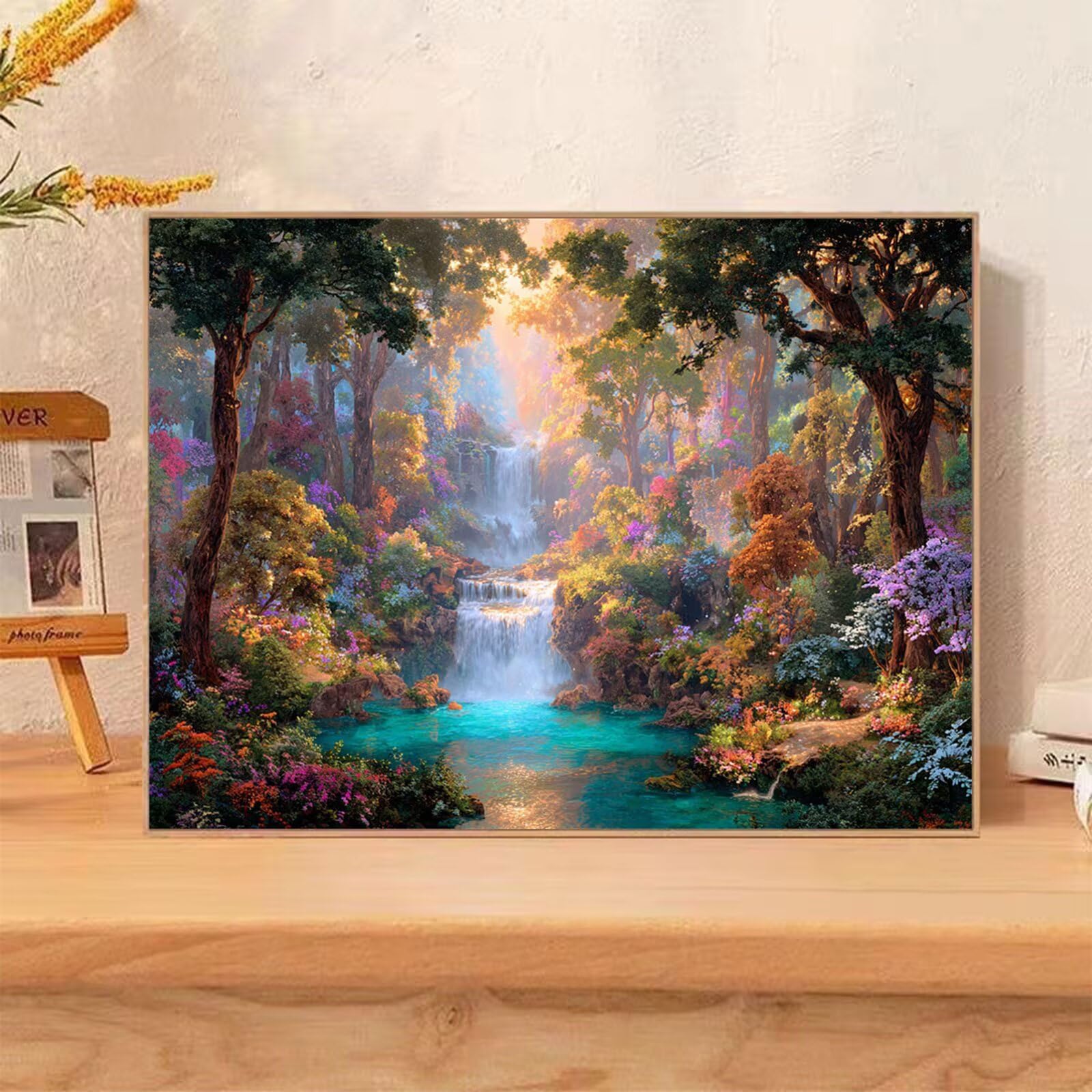 Zestawy artystyczne z diamentami dla dorosłych, zestawy do malowania diamentami z płótnem HD, DIY, klejnot, sztuka, błyszczący, kryształ górski, zestawy do haftu krzyżykowego do domu, biura, sztuka