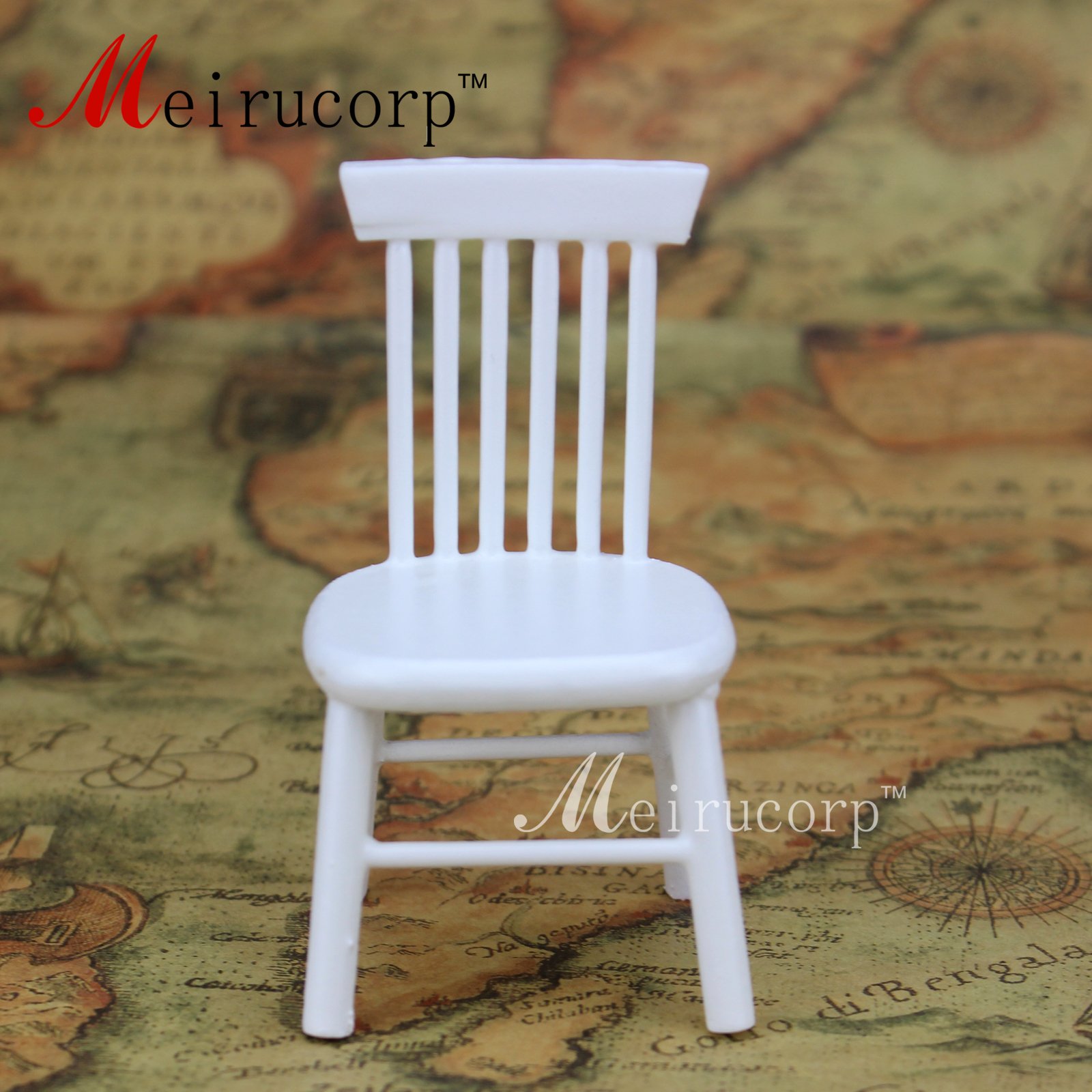 Set De Micro Muebles Para Casa De Muñecas 1:12 – 8 Piezas Con Mesa Redonda, Tetera, 2 Tazas Y 4 Sillas, Decoración Realista