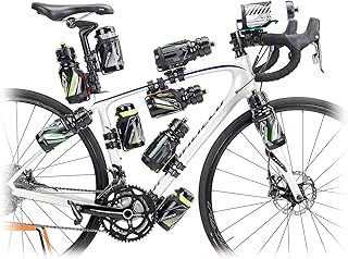 comprar comparacion RaceOne - Portaobjetos y adaptadores para Bicicleta, Unisex, para Adulto, Negro, L