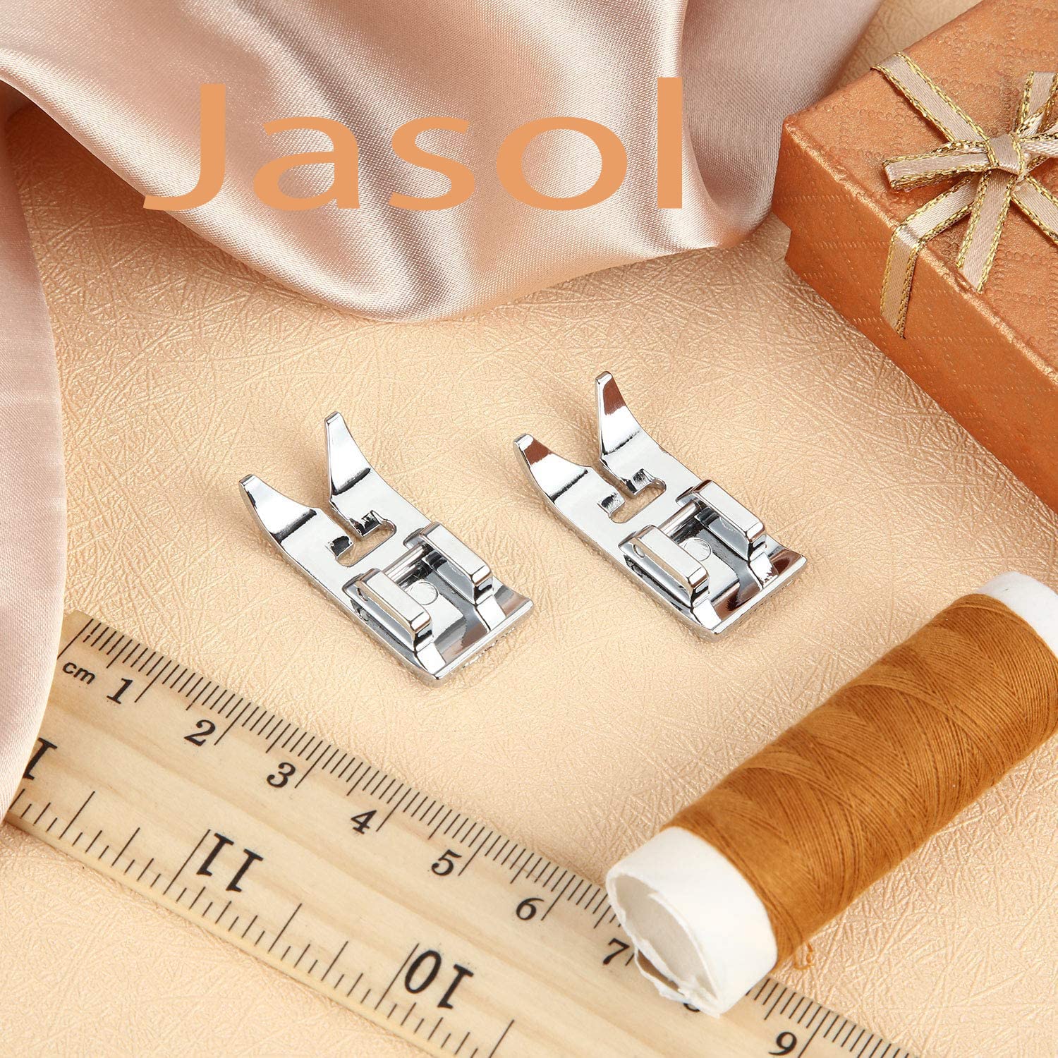 Jasol Zig Zag Straight Stitch Foot Snap on Foot Sewing Machine Presser Foot Will Fit Usha Janome Singer Brother Janome Etc Domestic Sewing Machines Pack of 1 — Amazon image 2