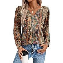 女式长袖衬衫 2025 休闲褶皱 V 领秋色束腰外衣上衣纽扣羽绒衬衫连衣裙宽松 T 恤