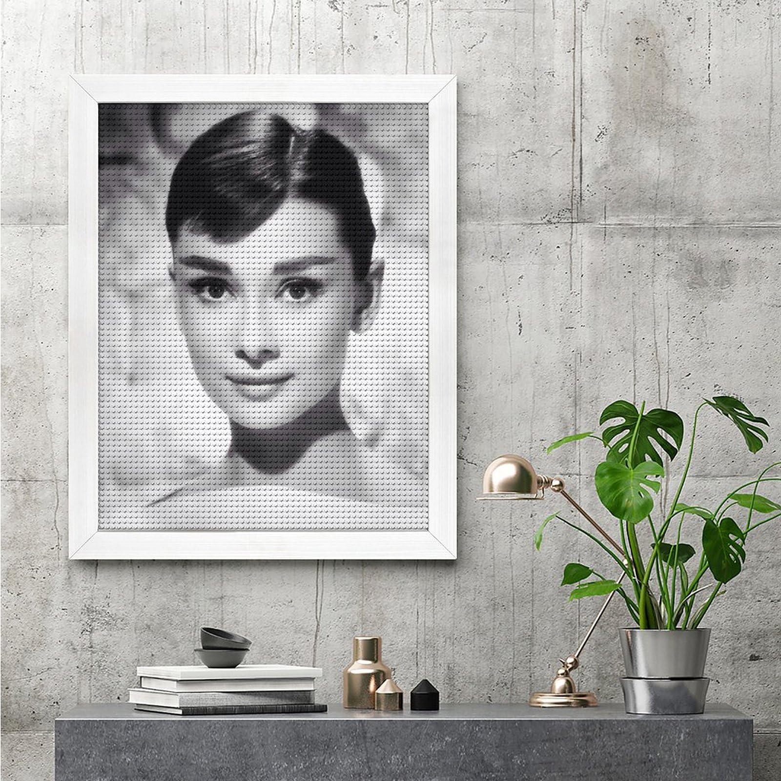 Amazon | オードリー ヘップバーン ダイヤモンドアート 5D ビーズ