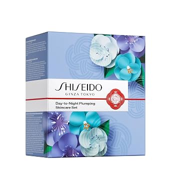 Shiseido Day-to-Night Plumping Skincare Set - Bio-Performance Skin Filler Serums (30mL x2), Vital Perfection Advanced Cream (15mL), Eye Cream (5mL) & Intensive WrinkleSpot Treatment (2mL) - $375 Value