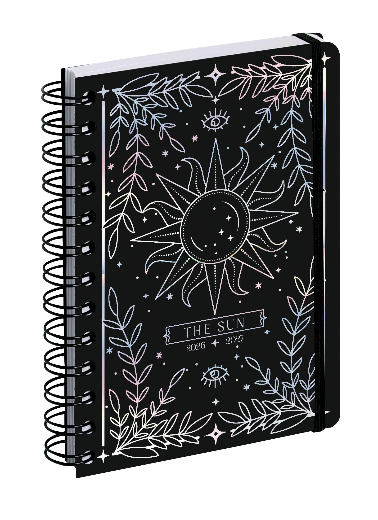 Exacompta Agenda journalier Shiny 12x17cm Août 2026 à juil 2027 Astral