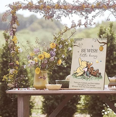 Miniatura 6 de Winnie Baby Shower Games the Pooh Snow Parade Juego de caza Chupete Juegos de Baby Shower Juegos Clásicos Winnie Decoración Juegos de Cumpleaños (Be