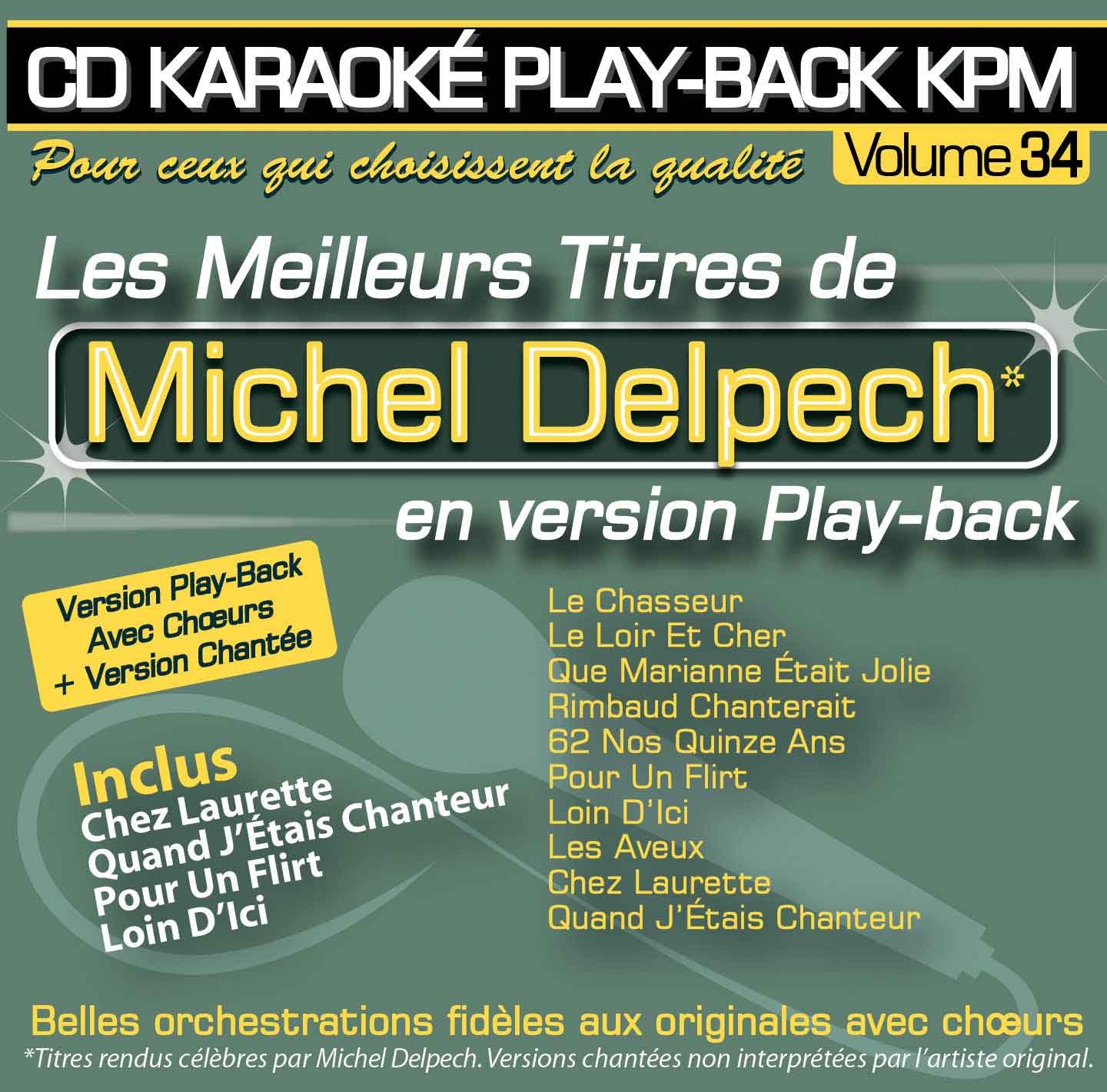 Karaoké Play-Back Kpm Vol. Michel De ech