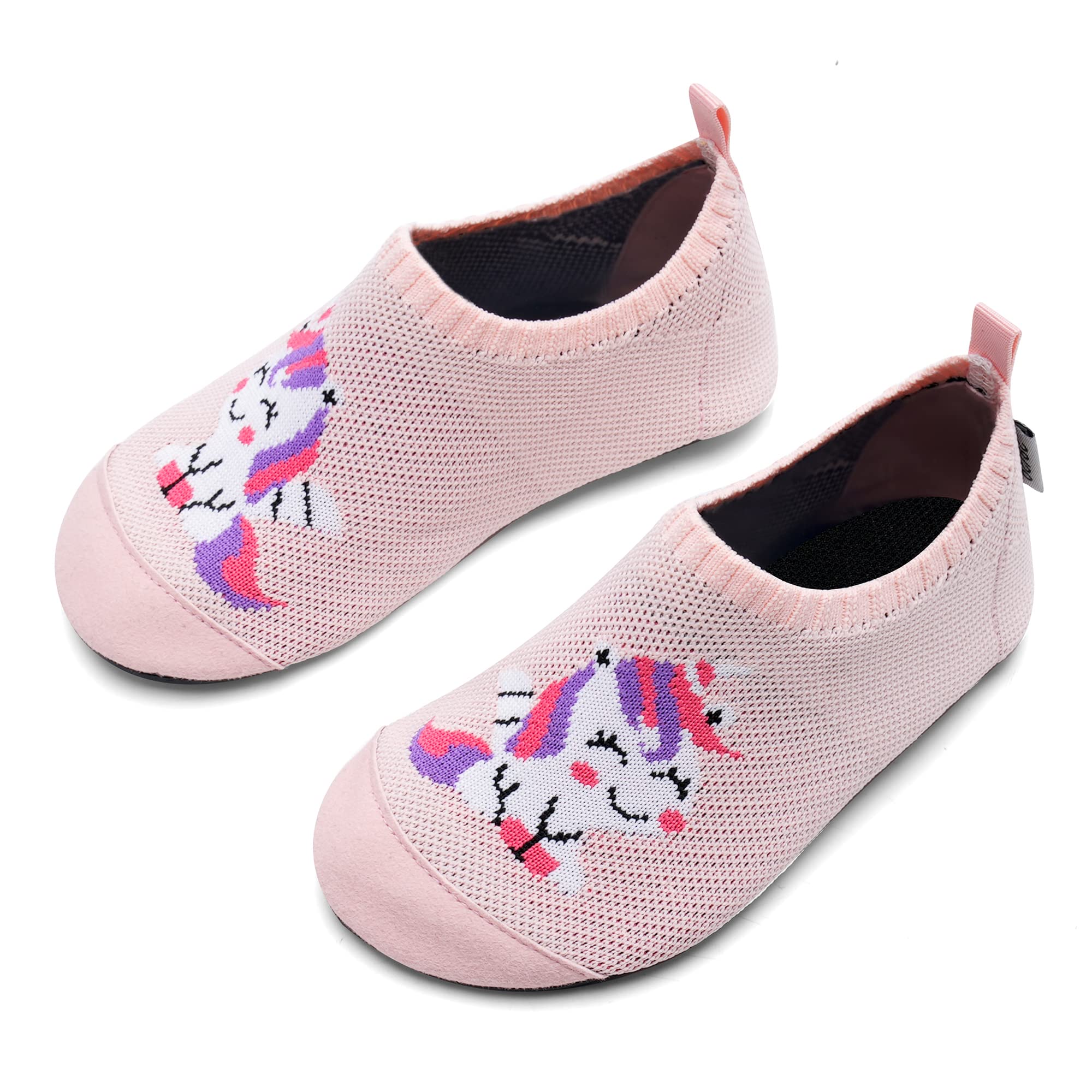 IceUnicorn Hausschuhe Kinder Atmungsaktive Pantoffeln Leicht Rutschfest Kleinkinder Hüttenschuhe Jungen Mädchen Slippers