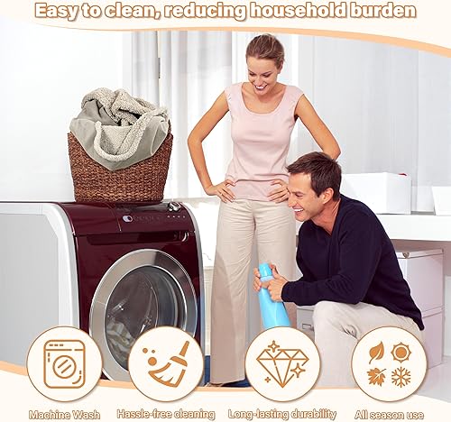 Miniatura 5 de Manta impermeable Catalonia, a prueba de pis, funda protectora para sofá y cama, para bebé, manta de forro polar de felpa muy acogedora y cálida,