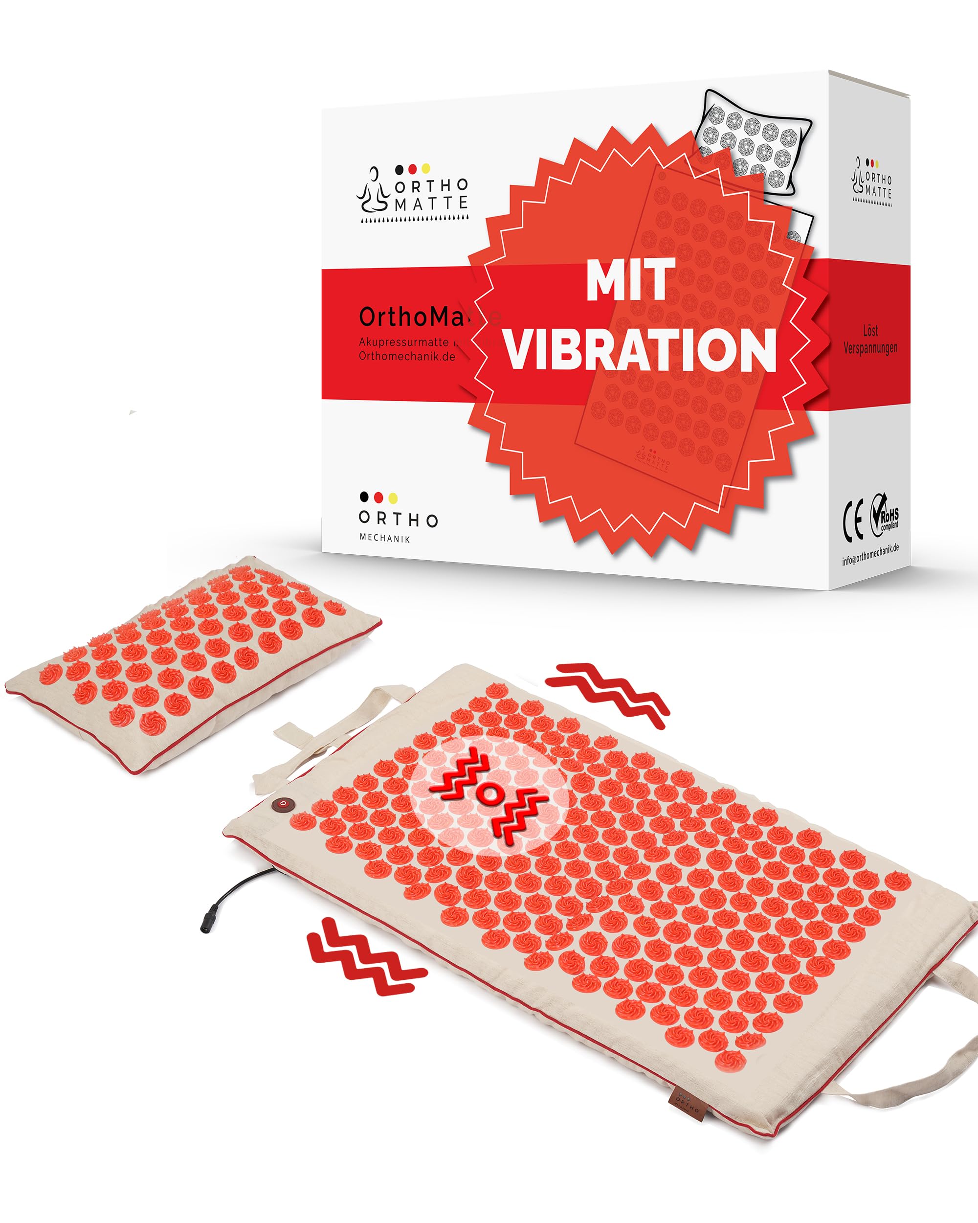 Ortho Mechanik OrthoMatte mit 4 Vibrationsplatten