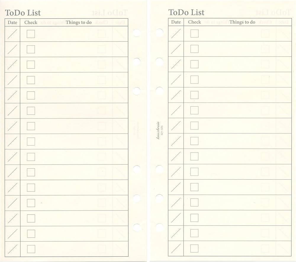 Amazon.co.jp: Knox/ノックス バイブルサイズ TODOリスト50枚 521-525 Amazon.co.jp: Knox/ノックス バイブルサイズ TODOリスト50枚 521-525