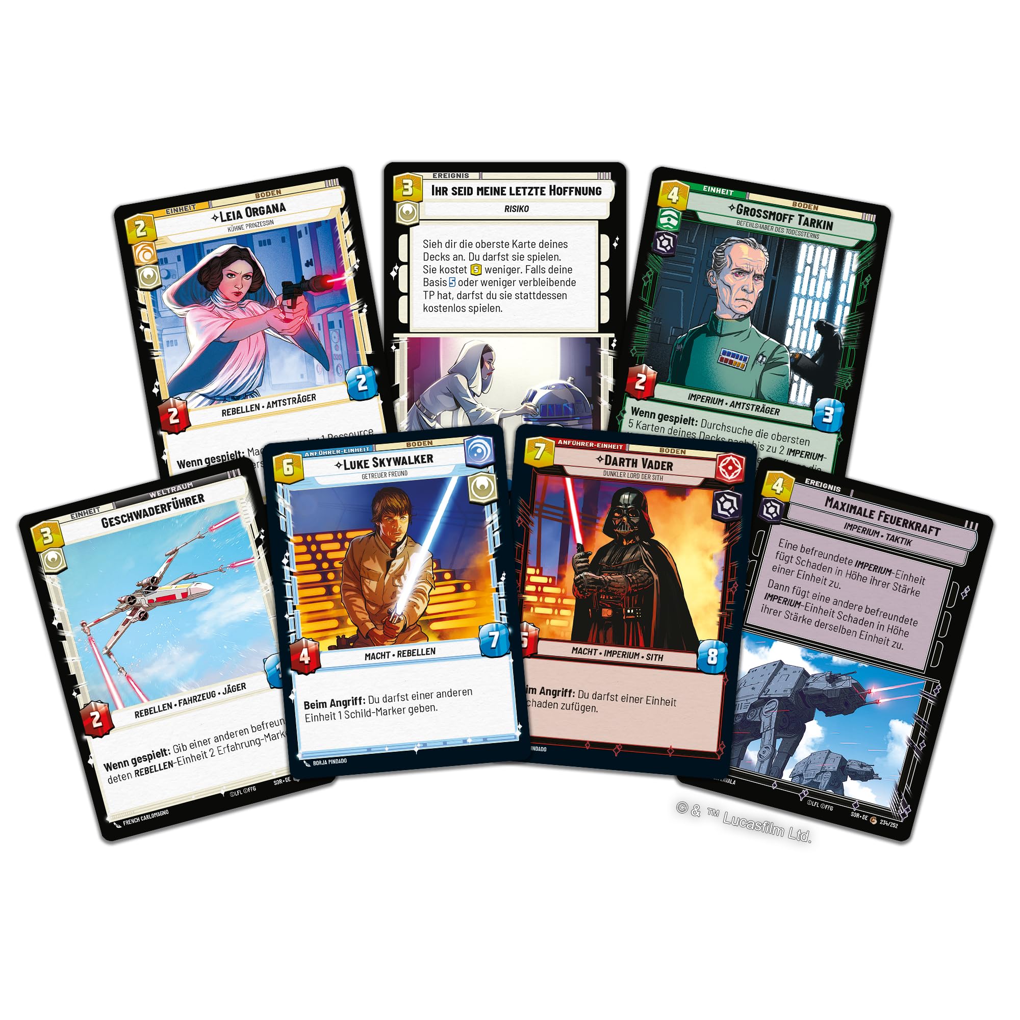 Star Wars: Unlimited Der Funke einer Rebellion ZWEI-SPIELER-STARTER – Lernen, kämpfen, sammeln! Trading Card Game, Alter 12+, 2 Spieler, 20 Minuten, von Fantasy Flight Games, Deutsch