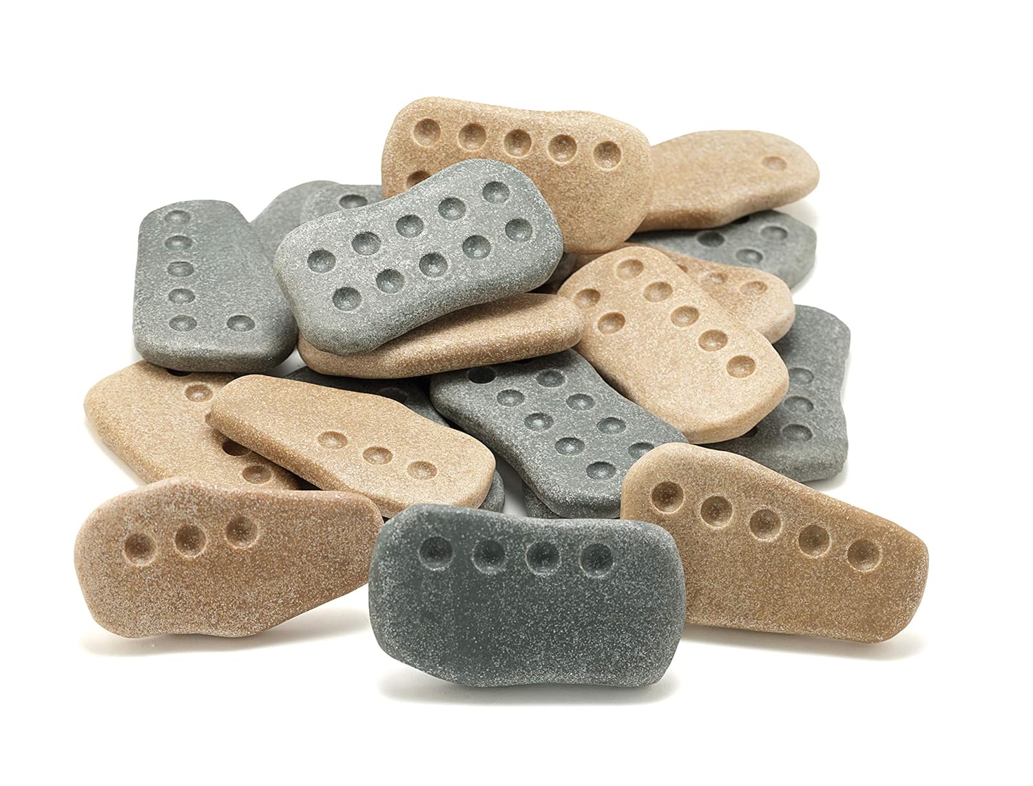 Yellow Door Tactile Counting Stones, Set of 20