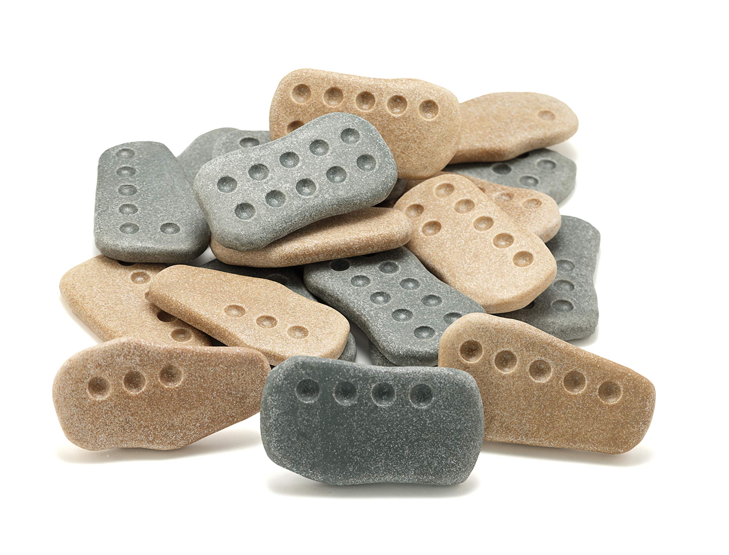 Yellow Door Tactile Counting Stones, Set of 20