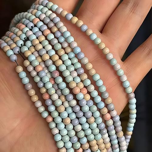 Miniatura 9 de MJDCB Cuentas de piedra natural, redondas, sueltas, para hacer joyas, pulseras, collares, pendientes, colgantes