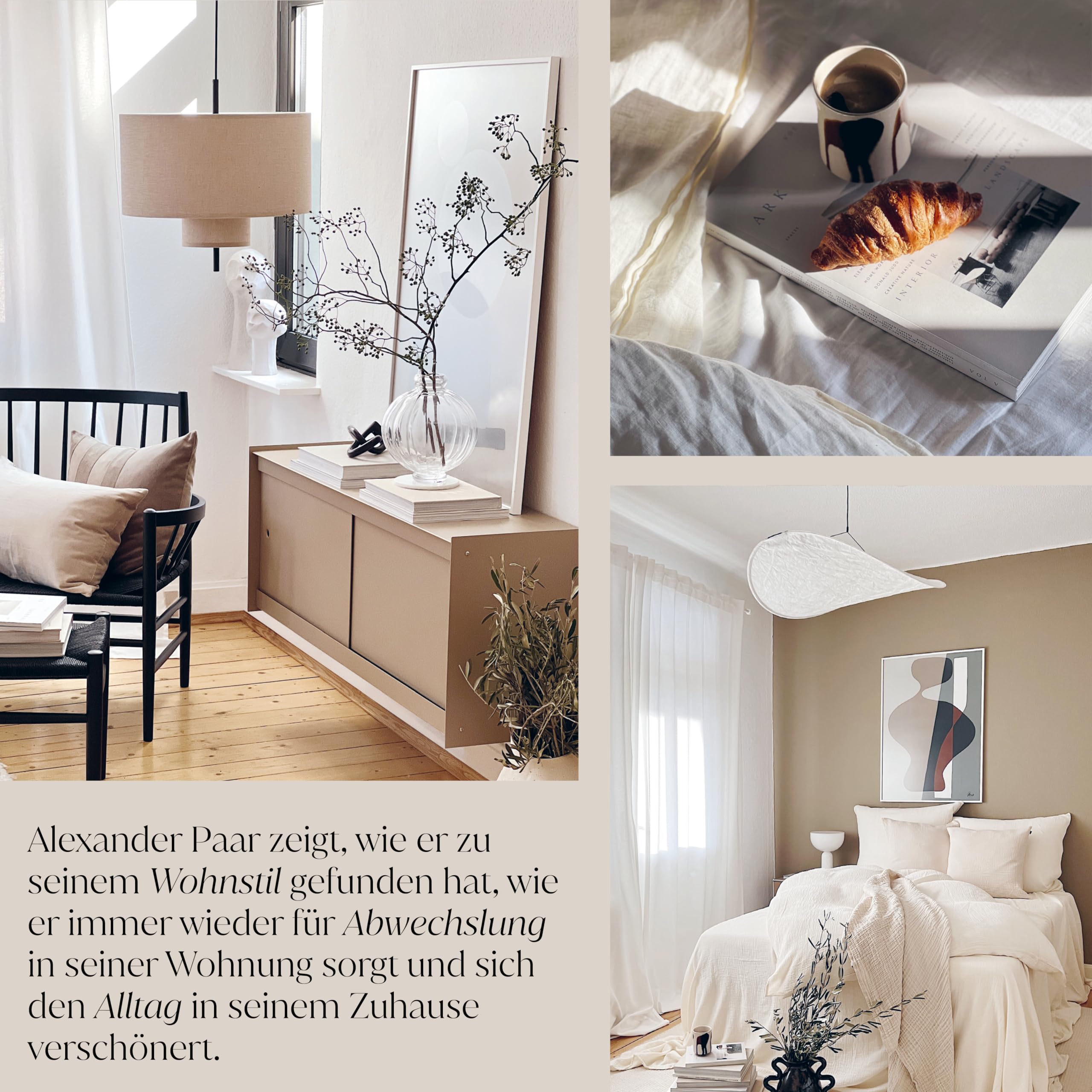 The Simple Living. Von Alexander Paar (@alexanderpaar).: Die Kunst zu wohnen. Interior Guide für ein gemütliches Zuhause und harmonische Wohnwelten vom Moodboard bis zur Realität