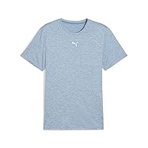 PUMA M Tad Essentials Heather Cat Tee (CF Small Cat) Tee (Confezione da 1)
