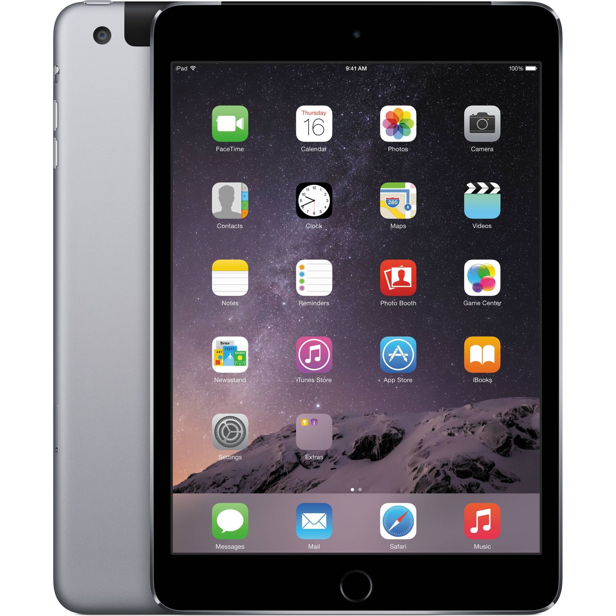 Apple iPad Mini 3 (Space Grey, 128GB, WiFi + Cellular) : Amazon.in 