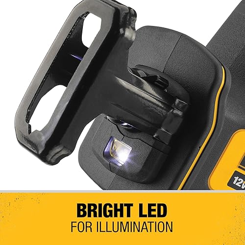 Miniatura 4 de DEWALT Xtreme 12V MAX* Sierra recíproca con una sola mano, inalámbrica, solo herramienta (DCS312B)