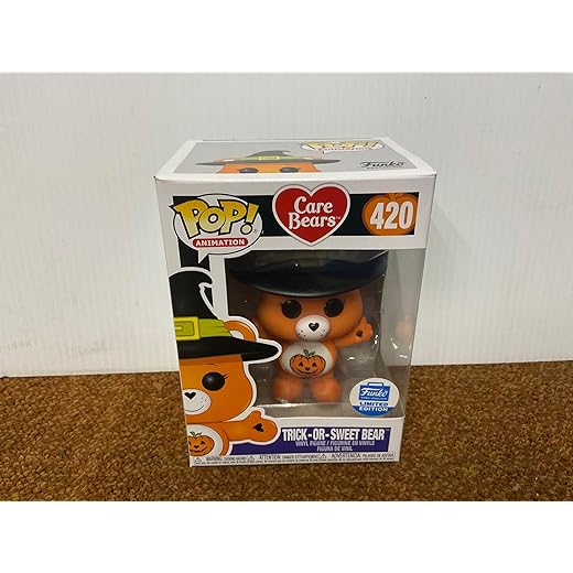 Funko Pop! Animation: Trick Or Sweet Bear Funko Shop Exclusive Care Bears #420
