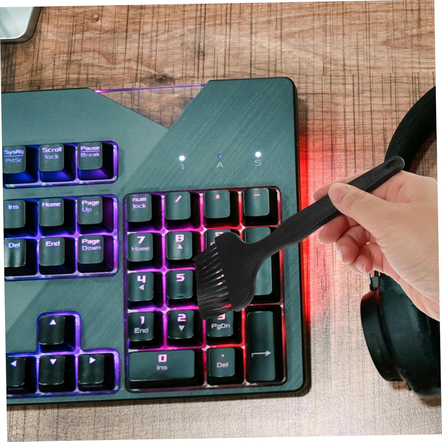 10pcs Anti-Static Brush Set for PCB Circuit Board and Keyboard Cleaning, Laptop Brush Kit for Computer Dust Removal, Gamer Accessories for Electronics Maintenance
