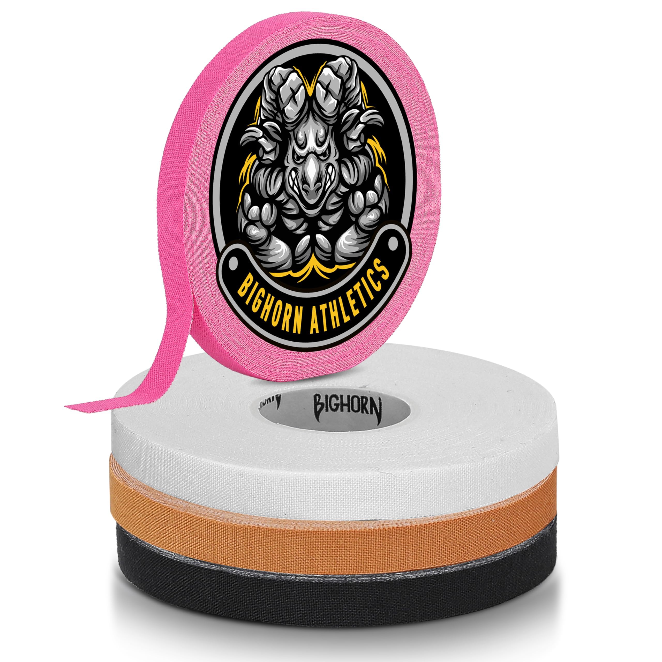 Bighorn Athletics Premium Finger Tape | 4 Rolls for Superior Support, Injury Protection, and Joint Stability | Ideal for Jiu-Jitsu, Climbers, &