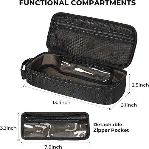 Miniatura 3 de Bolsa de herramientas pequeña portátil, caja organizadora de almacenamiento para EDC, motocicleta, bicicleta de carretera, electricistas y más con