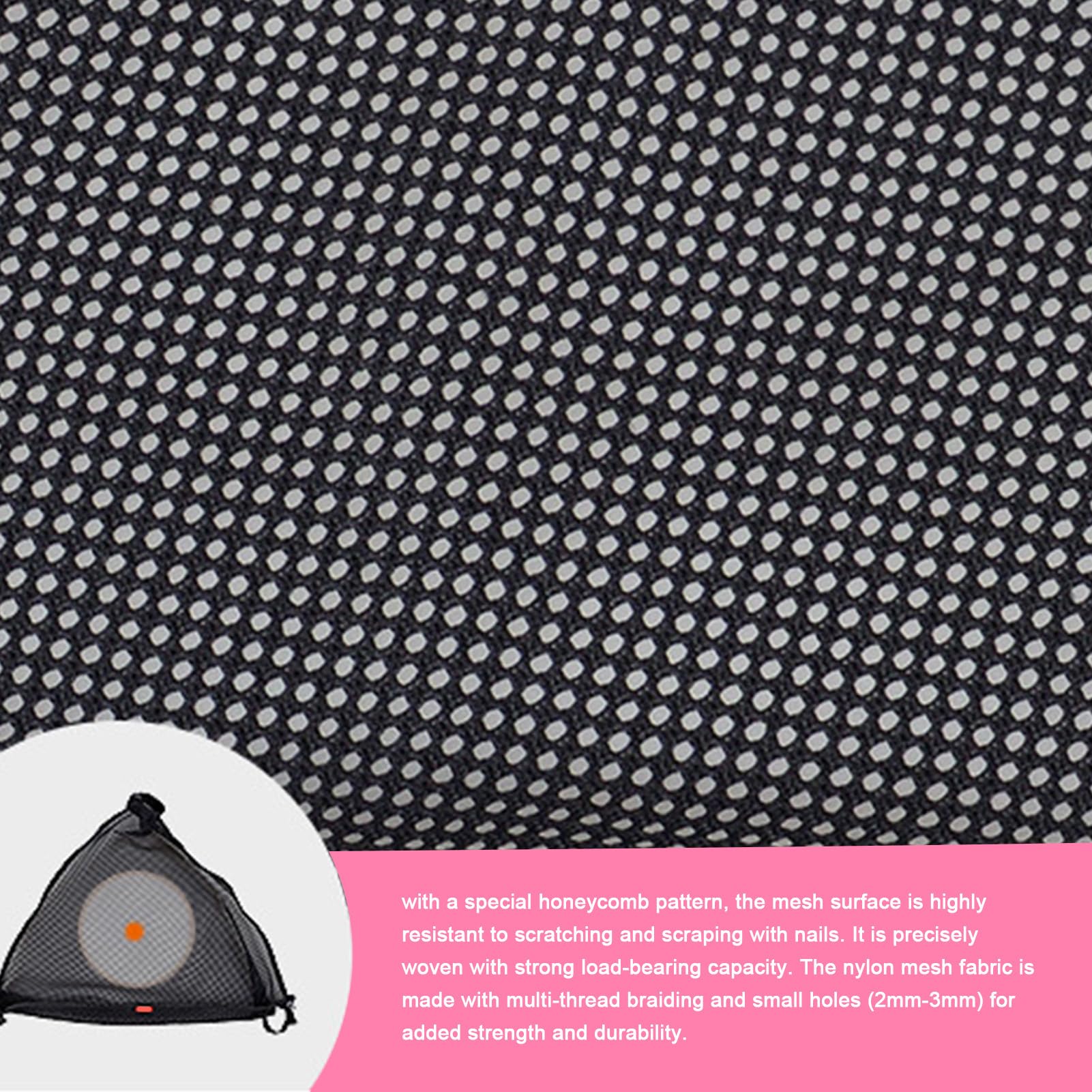 Sac De Lestage Pour Trépied - Nylon Résistant - Env. 48 Cm - Boucle à Cordon - Stabilise Appareil Photo, éclairage - 3