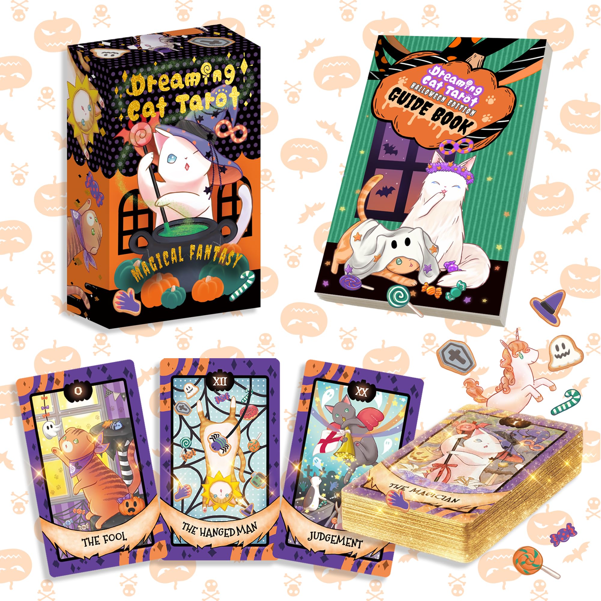 Amazon.co.jp: ドリーミングキャット タロット マジカルファンタジー