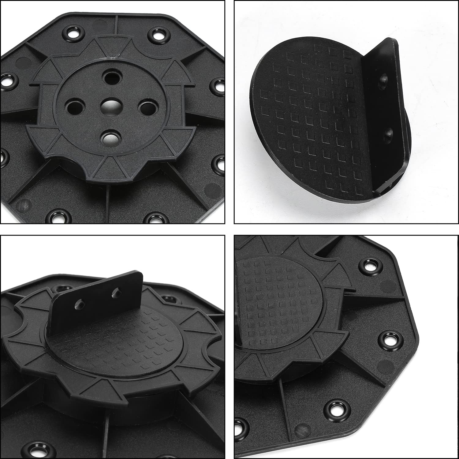 Soporte de altura regulable, 50 unidades, 18 – 30 mm, soporte para placas de terraza, madera, WPC y piedra