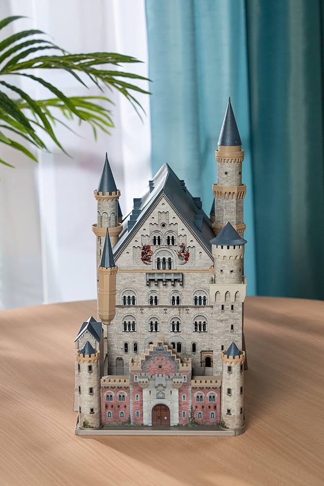 3Dパズル ノイシュバンシュタイン城　216ピース Amazon.co.jp: Ravensburger ラベンスバーガー 3Dパズル 216