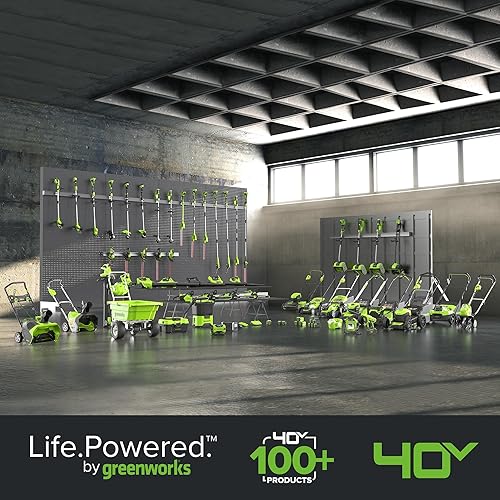 Miniatura 13 de Greenworks Kit de motosierra BL de 40 V HP de 18 pulgadas con batería HP de 5.0 Ah y cargador rápido de 5 A