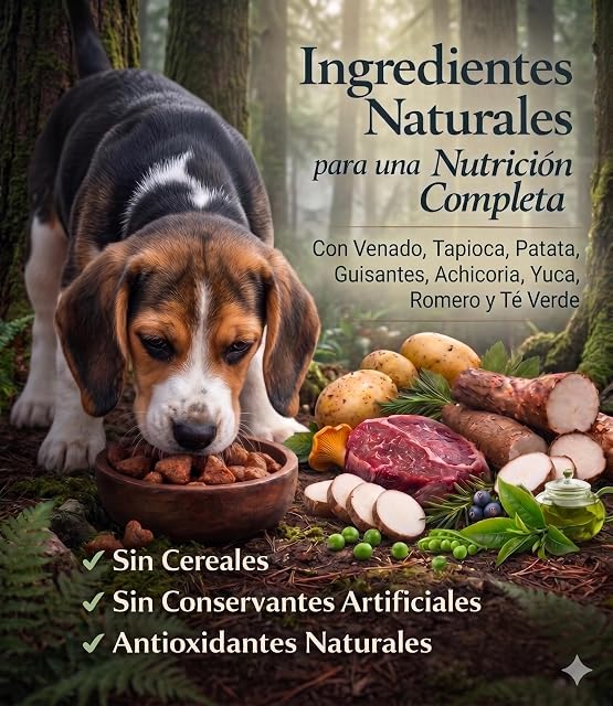Foto 4 de 7 de Pienso para Perros Sin Cereales con Carne de Venado Fresc Grain Free 10,4kg